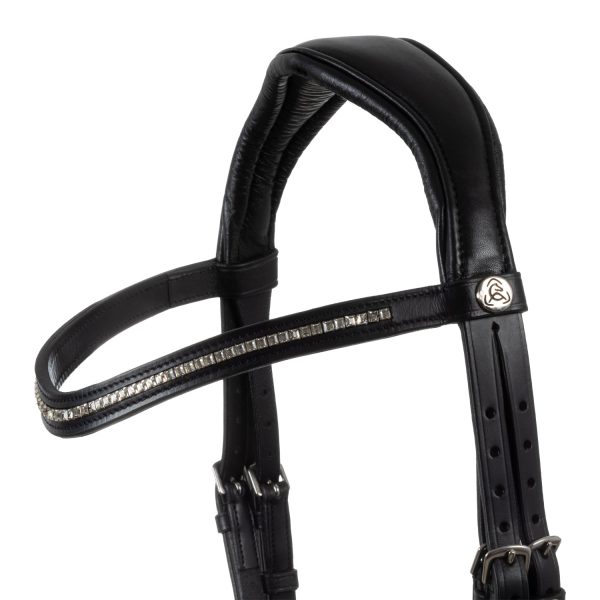 SUNSET BITLESS NOSEBAND SOFT ANATOMIC LEATHER BRIDLE - immagine 5