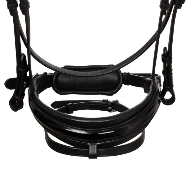 OLYMPIA STRAIGHT NOSEBAND SOFT ANATOMIC LEATHER BRIDLE - immagine 7