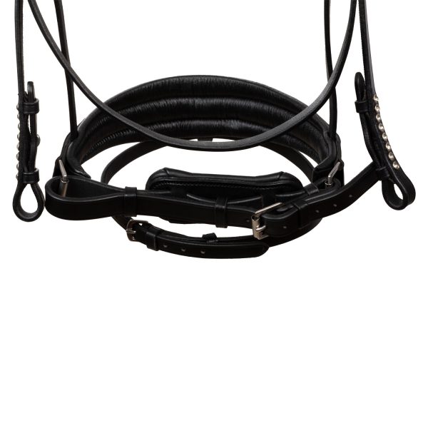 OLYMPIA STRAIGHT NOSEBAND SOFT ANATOMIC LEATHER BRIDLE - immagine 8