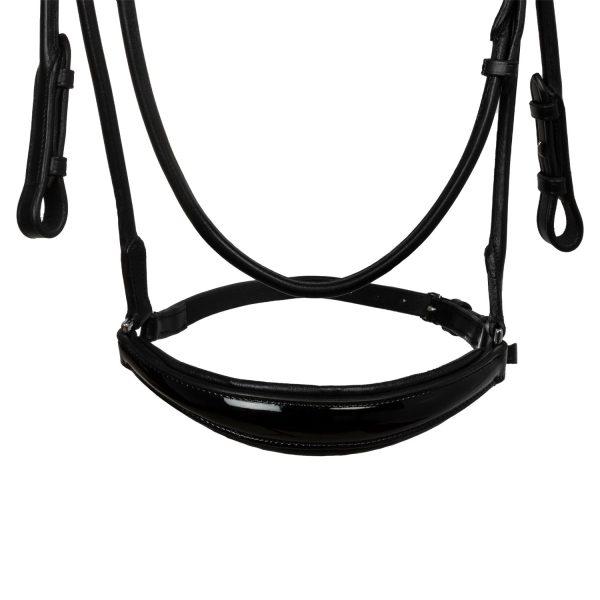 SUNFLOWER DROP NOSEBAND STLEX PEARL SOFT ANATOMIC LEATHER BRIDLE - immagine 7