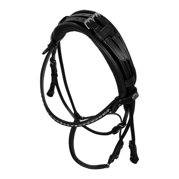 SUNFLOWER DROP NOSEBAND STLEX PEARL SOFT ANATOMIC LEATHER BRIDLE - immagine 9