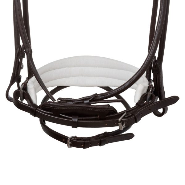 IRIS STLEX PEAR STRAIGHT NOSEBANDL SOFT ANATOMIC LEATHER BRIDLE - immagine 8