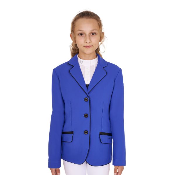 GIRL'S TECHNICAL COMPETITION RIDING JACKET TECNO STRETCH - immagine 8