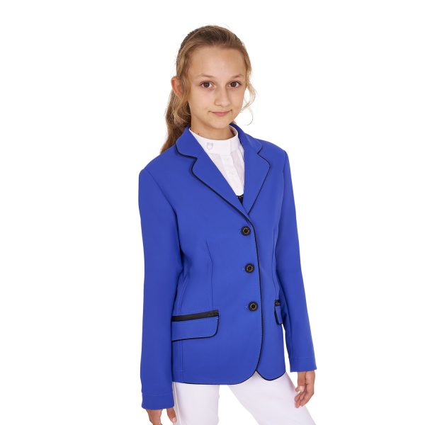 GIRL'S TECHNICAL COMPETITION RIDING JACKET TECNO STRETCH - immagine 12