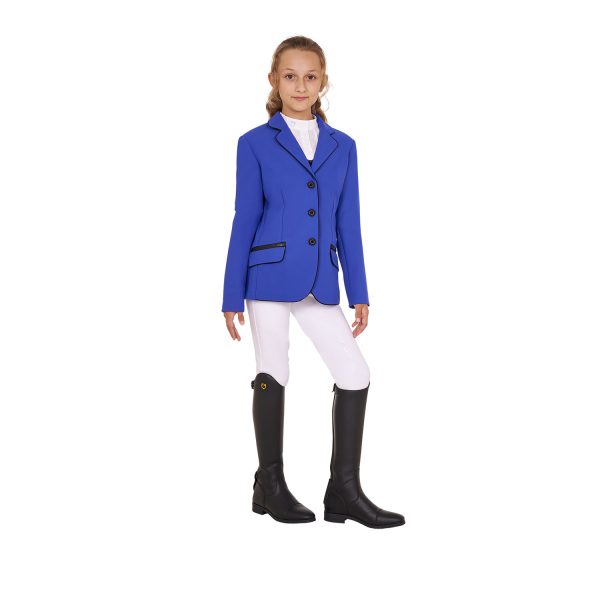 GIRL'S TECHNICAL COMPETITION RIDING JACKET TECNO STRETCH - immagine 13