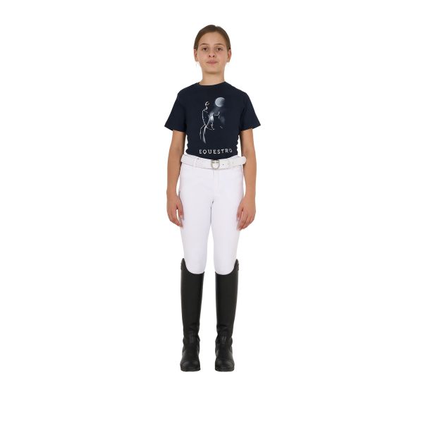 GIRL'S MOON RIDING COTTON T-SHIRT - immagine 5