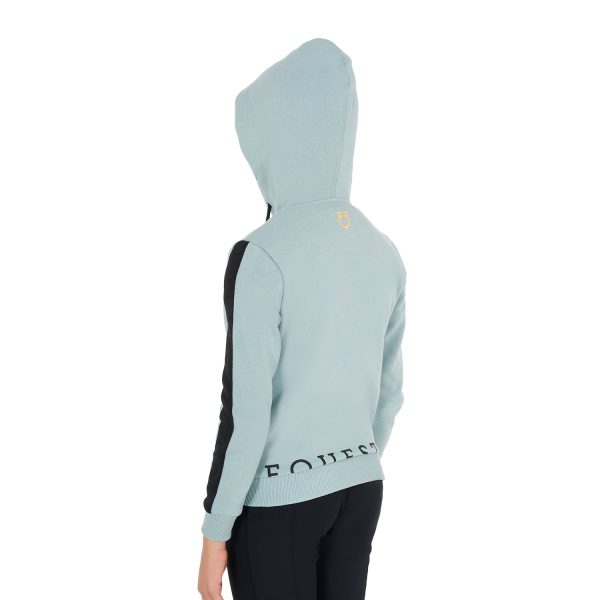 GIRL'S FULL ZIP HOODIE WITH INSIDE FLEECE - immagine 7