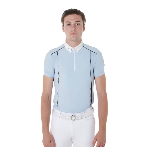 MEN'S COMPETITION POLO SHIRT SS ZIP - immagine 12