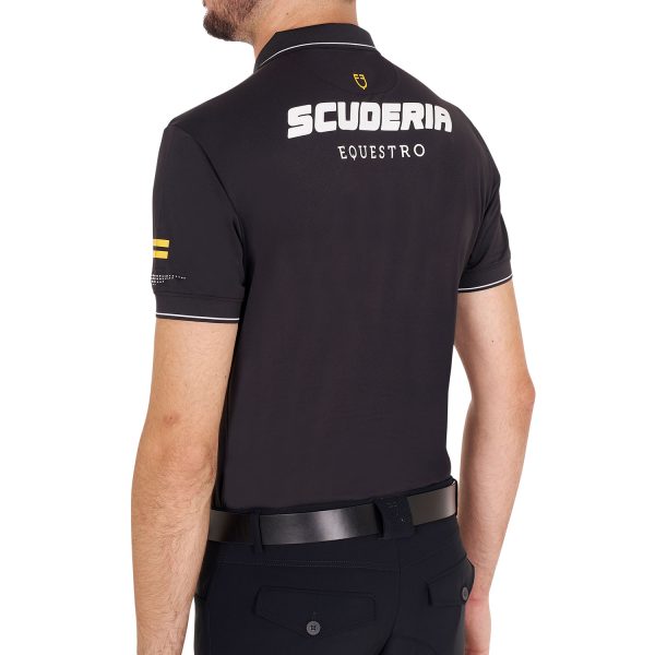 MEN'S SCUDERIA EQUESTRO COLLECTION TECHINICAL TRAINING POLO - immagine 3