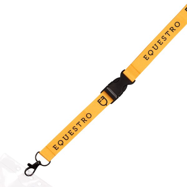 EQUESTRO LOGOED LANYARD BADGE HOLDER - immagine 4