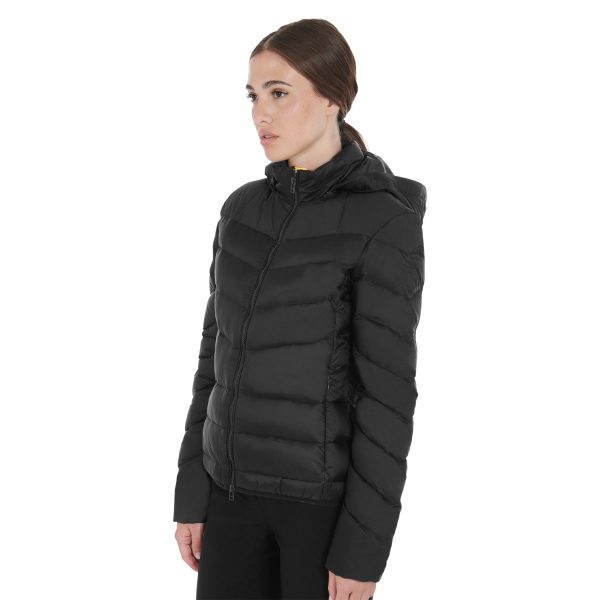 NYLON LAKKE'+STRETCH WOMAN JACKET WITH REMOVABLE HOOD - immagine 4