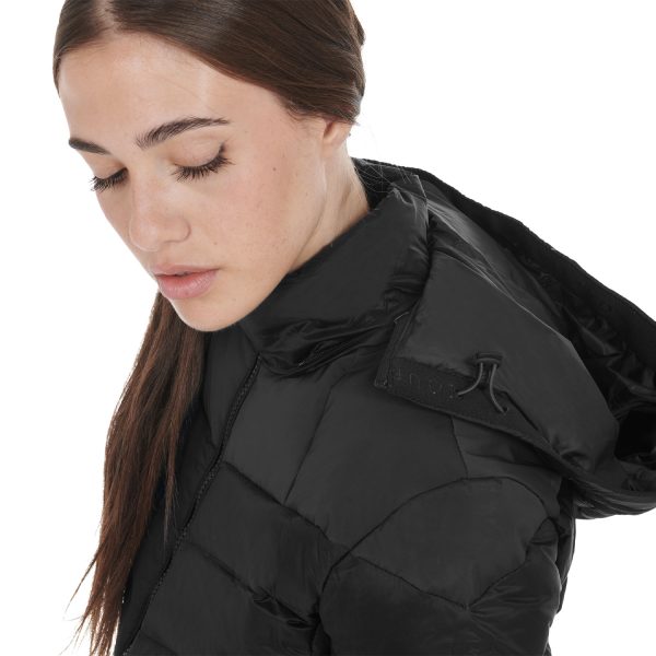 NYLON LAKKE'+STRETCH WOMAN JACKET WITH REMOVABLE HOOD - immagine 7