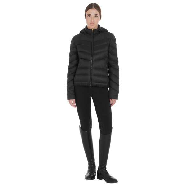 NYLON LAKKE'+STRETCH WOMAN JACKET WITH REMOVABLE HOOD - immagine 10