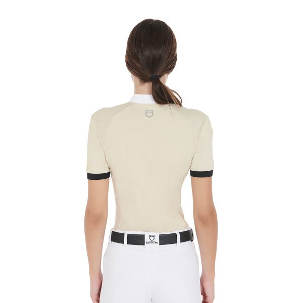 WOMEN'S COMPETITION POLO SHIRT SS ZIP - immagine 10