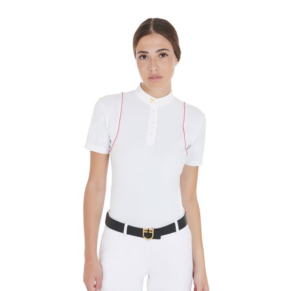 WOMEN'S COMPETITION POLO SHIRT SS BUTTONS - immagine 8