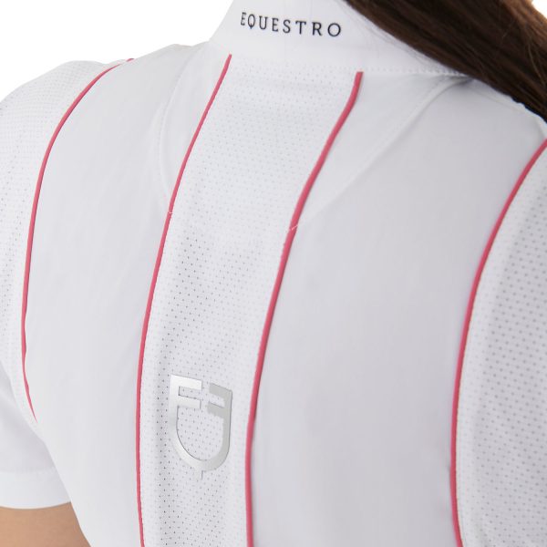 WOMEN'S COMPETITION POLO SHIRT SS BUTTONS - immagine 3