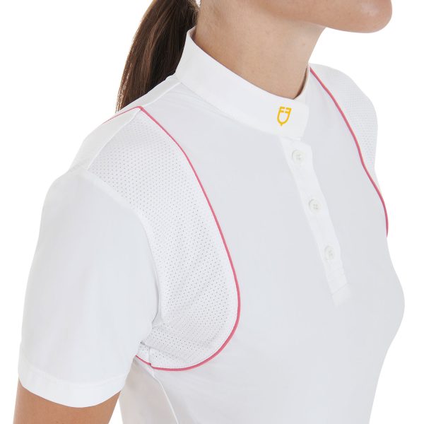 WOMEN'S COMPETITION POLO SHIRT SS BUTTONS - immagine 10