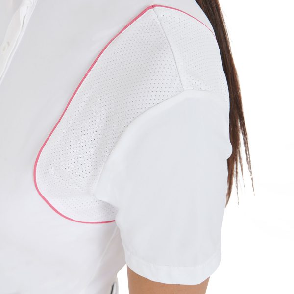 WOMEN'S COMPETITION POLO SHIRT SS BUTTONS - immagine 6