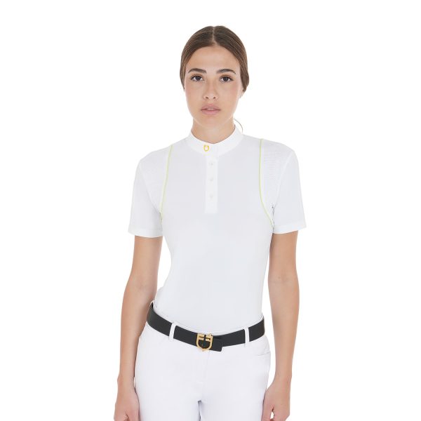 WOMEN'S COMPETITION POLO SHIRT SS BUTTONS - immagine 15