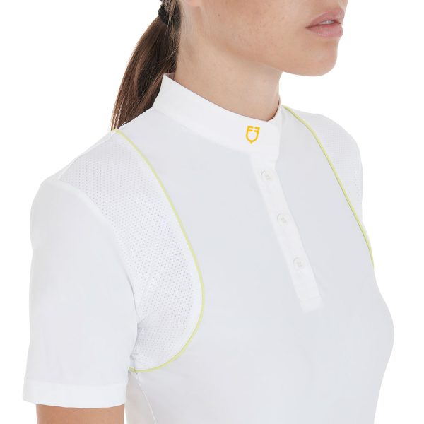 WOMEN'S COMPETITION POLO SHIRT SS BUTTONS - immagine 17