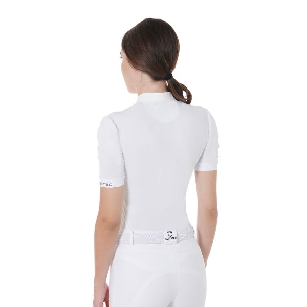 WOMEN'S CURLY SLEEVE COMPETITION POLO SHIRT - immagine 3