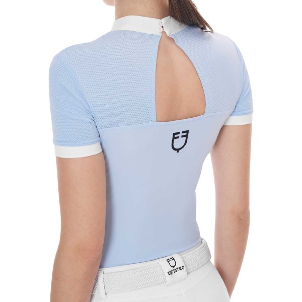 WOMEN'S COMPETITION POLO SHIRT SS JERSEY + MESH - immagine 9