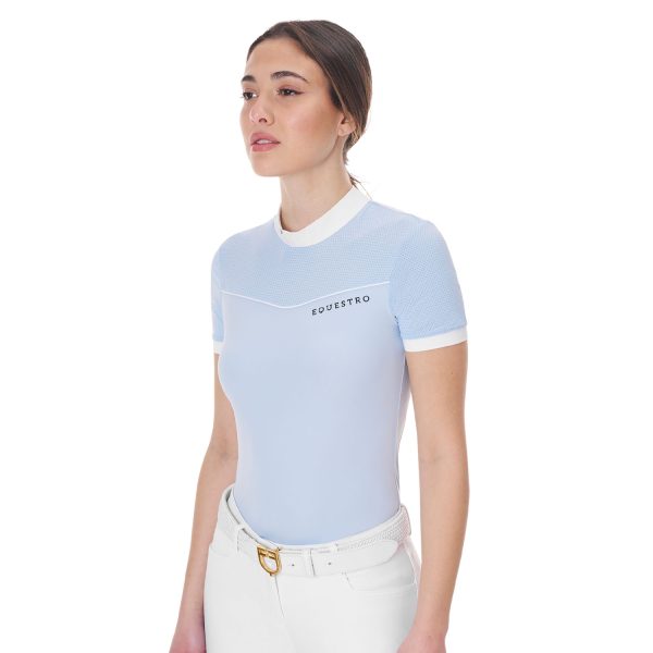 WOMEN'S COMPETITION POLO SHIRT SS JERSEY + MESH - immagine 10