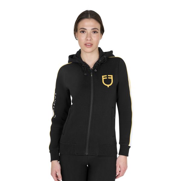 WOMEN'S COTTON FLEECE HOODIE ZIP - immagine 8