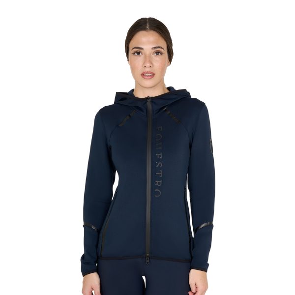 WOMEN'S TECNO JERSEY HOODIE ZIP - immagine 2