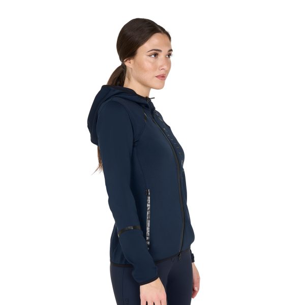 WOMEN'S TECNO JERSEY HOODIE ZIP - immagine 4