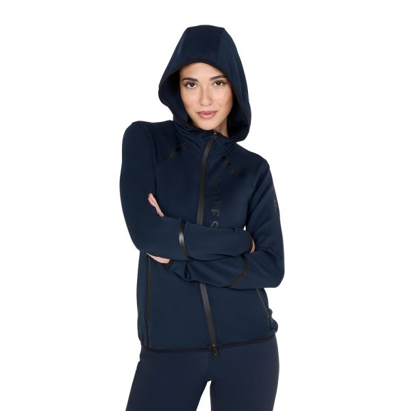 WOMEN'S TECNO JERSEY HOODIE ZIP - immagine 6