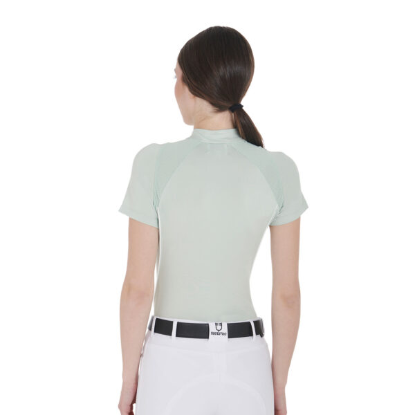 WOMAN TECHNICAL TRAINING POLO SS ZIP - immagine 3