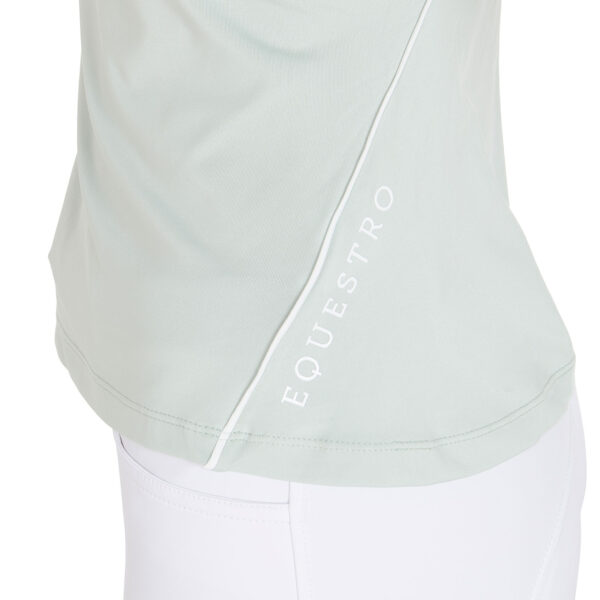 WOMAN TECHNICAL TRAINING POLO SS ZIP - immagine 7