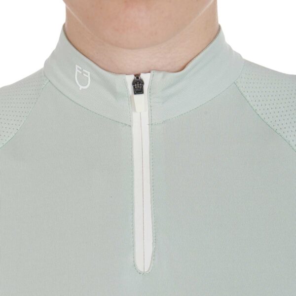 WOMAN TECHNICAL TRAINING POLO SS ZIP - immagine 8