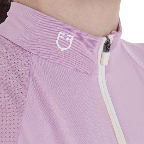 WOMAN TECHNICAL TRAINING POLO SS ZIP - immagine 17