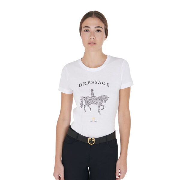 DRESSAGE DIAMONDS WOMAN T-SHIRT - immagine 2