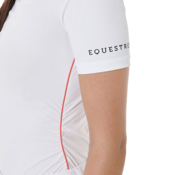 WOMEN'S CURLY INSERT COMPETITION POLO SHIRT - immagine 4